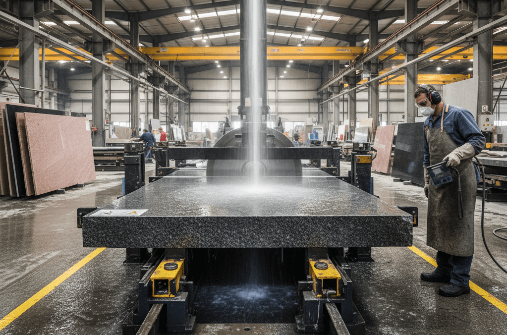 Обработка гранита