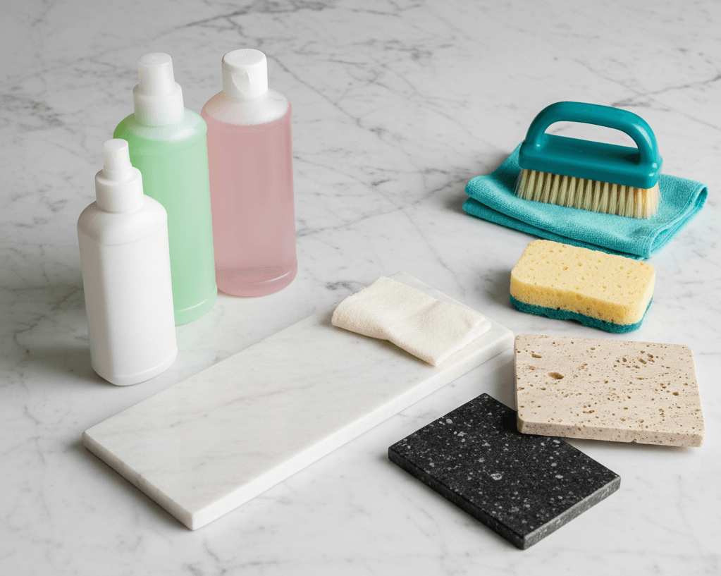 Средства для ухода за натуральным камнем Средства для ухода за натуральным камнем